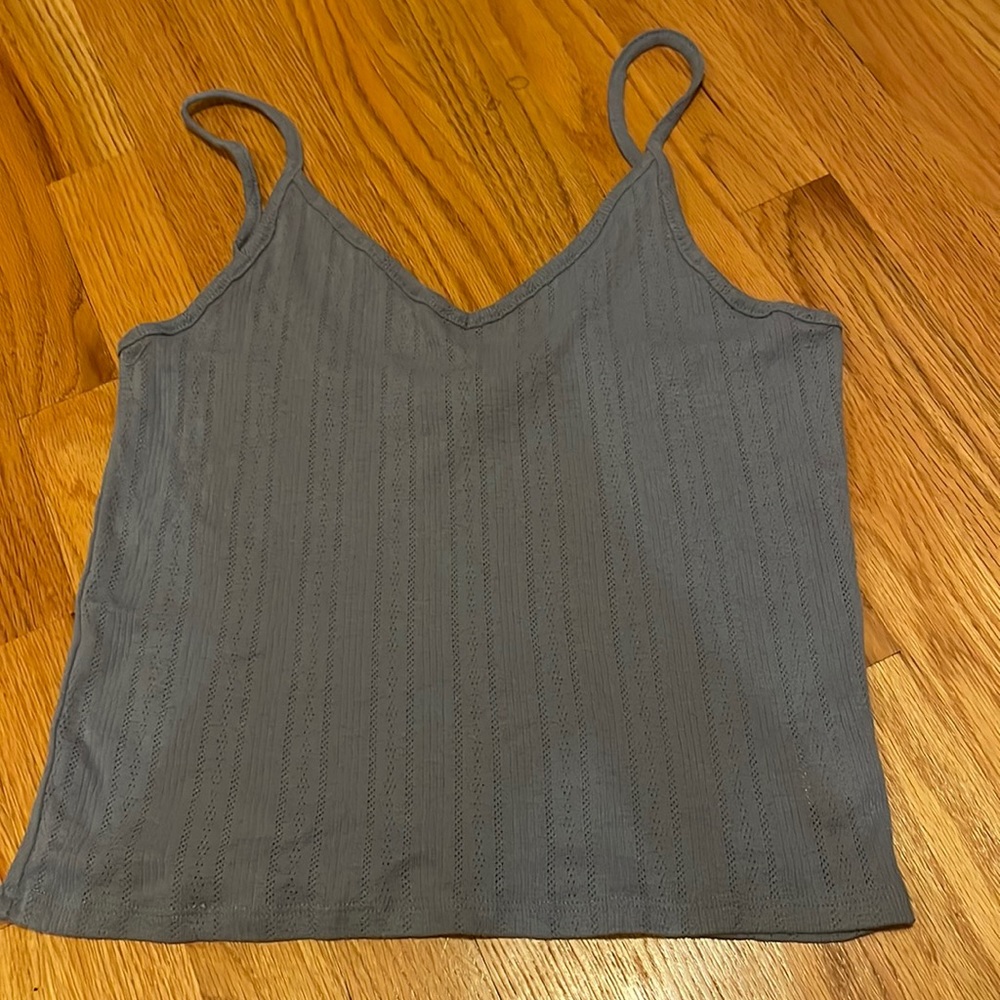 Blue tank